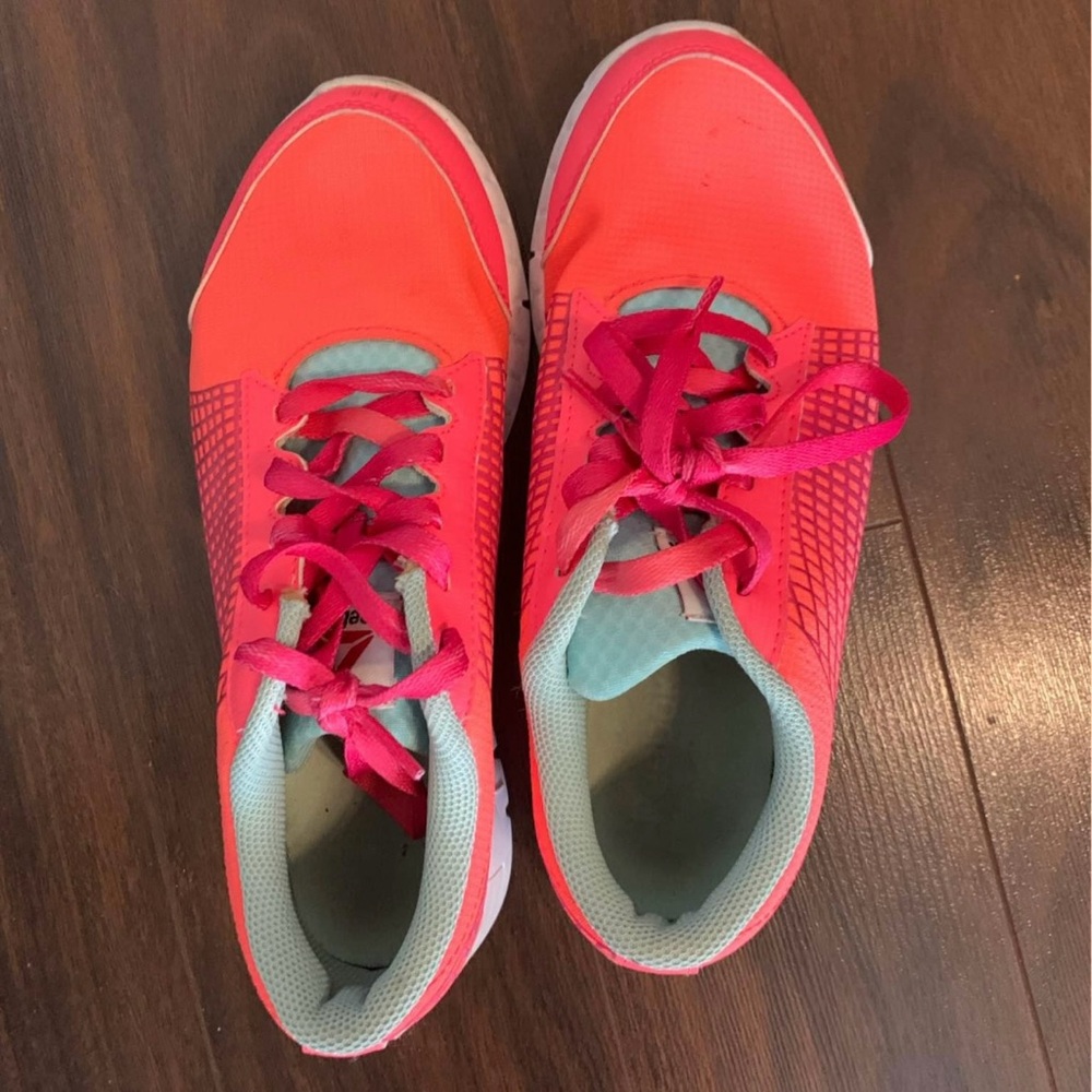 Women's/Girl’s Neon Pink Orange Blue Athletic Running Shoes